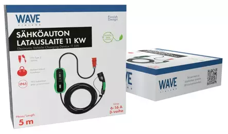 Wave EV 3-vaih. Sähköauton latauslaite - Sähköauton latausasemat - 6418312171532 - 2