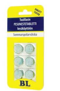 Lasinpesunestetabletti 6 tablettia (24l) - Lasinpesuneste - 6419943630023 - 1