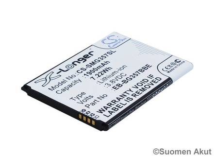 Samsung Puhelimen Akku EB-BG357BBE - Samsung kännykän akut - 4894128108344 - 1