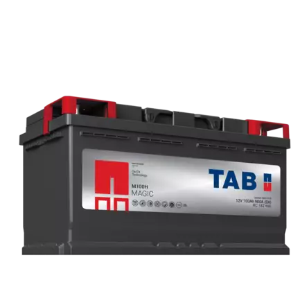 TAB käynnistysakku Magic M100H 12V 100Ah 900A(EN) - Tab käynnistysakut - 3838807020368 - 3