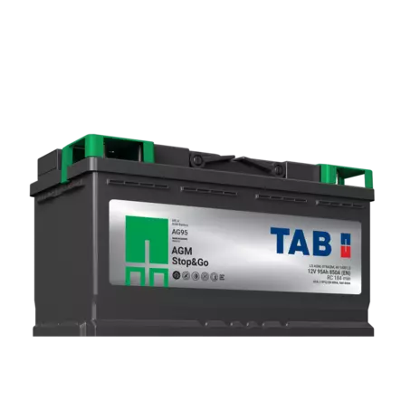 TAB käynnistysakku EcoDry AGM AG95 12V 95Ah 850A(EN - Tab käynnistysakut - 3838807008939 - 3